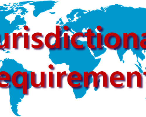 What are Jurisdictional Requirements?