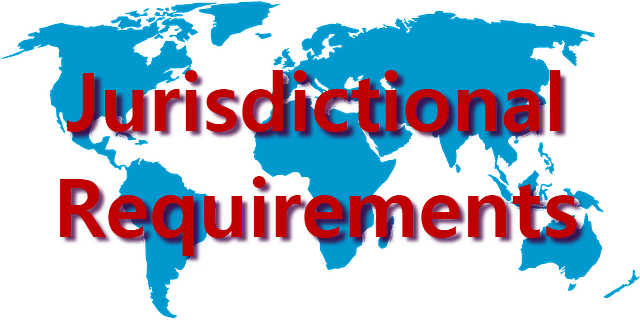 What are Jurisdictional Requirements?