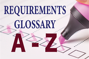 Requirements Glossary from A to Z