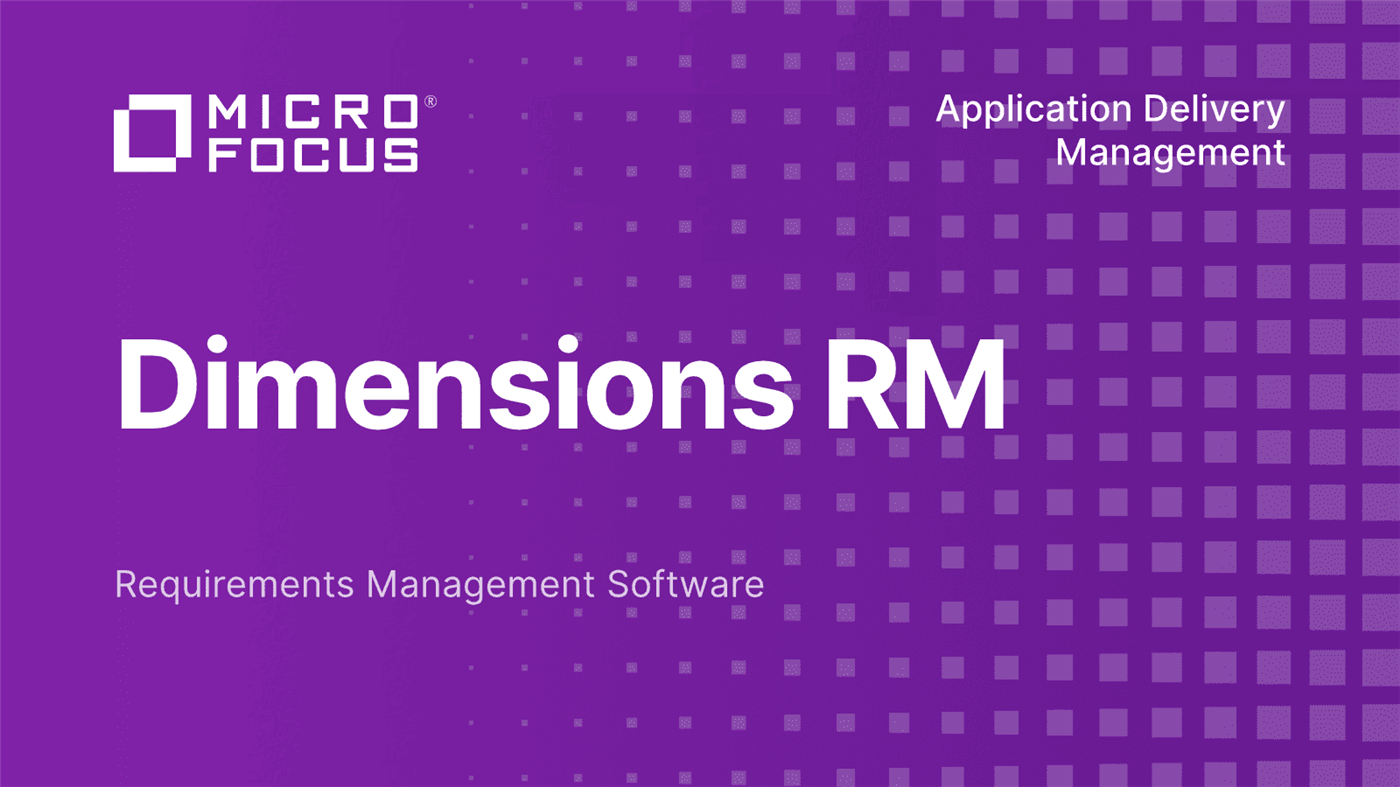 Dimensions RM - Requirements.com